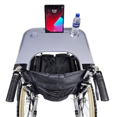 셀티풀케어 휠체어식판 휠체어테이블 휠체어식탁 휠체어책상 신형, 1개