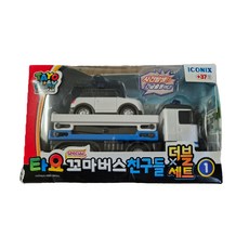타요 스페셜 꼬마버스 친구들 더블 세트 1 긴급출동, 혼합색상, 1개