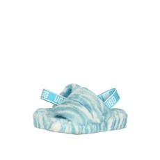 UGG 솜털예 활주 얼룩말 여성용 양가죽 슬리퍼 1112248
