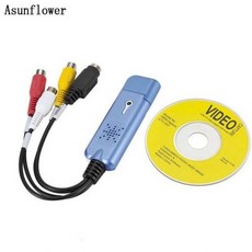 [해외] 한 EASYCAP USB 2.0 EASY 캡 AUDIO VIDEO 캡처 어댑터 VHS DVD DVR TV 캡처 CARD CONVERTER SUPPORT WIN 10 한 맥, 상세내용표시