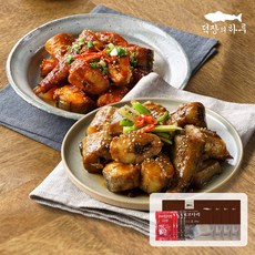 [덕장의하루] 손질코다리 350g 4팩+소스 4봉(간장2+고추장 2), 단일상품, 3. 코다리4+고추장소스4