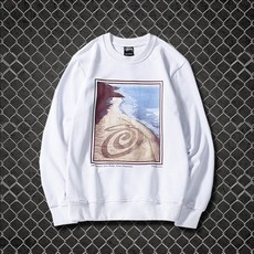 해외직구 조수 브랜드 Stussy 긴팔 코튼 애호가 느슨한 STUSSY 연명 LAN스투시-61292