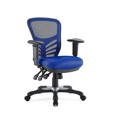 Modway Speedster 인체 공학적 메시 게이밍 컴퓨터 책상 의자 블랙 레드 572811