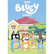 Bluey 시즌 3 미국판 DVD