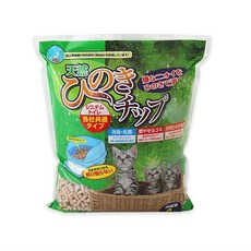 히노끼 시스템 고양이 모래, 4L, 1개