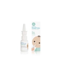 NoseFrida 어린이 천연 식염 코 세척 스프레이 _ NoseFrida All-Natural Saline Nasal Snot Spray by Frida Baby, 1개