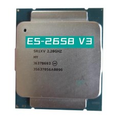 LGA2011-3 E5-2658 V3 프로세서 Xeon E5-2658 V3 Cpu E5 2658 V3 2.20GHz 30M 12 코어 22nm 105W 9.6GT/s