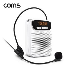 블루투스휴대용마이크스피커유선앰프 JU7+F6T Coms Y9988D7, 선택옵션은>구매선택완료, 상세페이지 참조