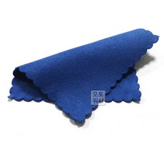 오토워시 스웨이드 20x20cm 블루색상 벌크, 1개