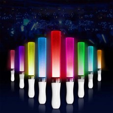 LED 응원봉 야광봉 콘서트 파티용품 응원피켓 24색, 1개