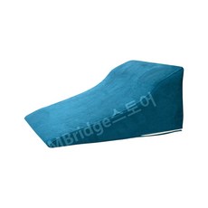 역류방지쿠션 식도염 위산 경사 노인 역류성 임산부 하드 매트리스, 긴 65cm너비 60cm높은 30cm, 블루(삼각형 패드)