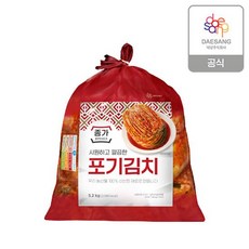 종가 종가집 중부식 포기김치 5.2kg, 5.5kg, 1개