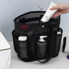 블럭마트 욕실 목욕바구니 그레이 상품 이미지