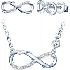 뱀줄목걸이귀걸이세트