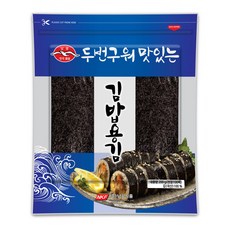 부산낙동김 본사직영 두번구워 맛있는 김밥용김 100매 (주)남광식품, 1봉, 230g