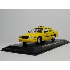 레오 모델 1:43 포드 크라운 빅토리아 뉴욕 택시 1992 미국 다이 캐스트 자동차, [0000] [기본]