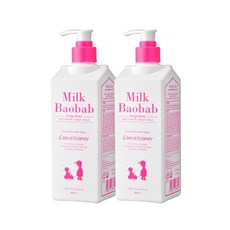 밀크바오밥 베이비&키즈 컨디셔너 500ml 2개, 밀크바오밥 베이비키즈 컨디셔너 500ml 2개