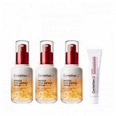 동국제약 마데카 바이탈 캡슐 세럼 50ml 3개+인텐스 리프팅 아이크림 15ml 1개 세럼 샘플 20매 추가 증정, 단품/free