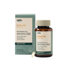 동국제약 메이올웨이즈 프라임 아연 면역 건강 900 mg x 60 정, 1개
