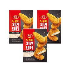 하림 누룽지 치킨텐더 400g, 400g 3봉, 3개