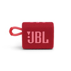 JBL 휴대용 블루투스 스피커, JBLGO3, 레드
