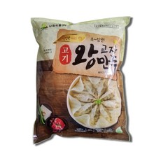 나래 고기 왕교자만두 1.4kg, 1개