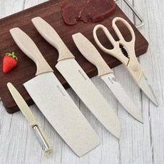 GOODITEM 마카롱 5종 칼세트 이유식칼 주방 가위 식칼 칼블럭, 민트(MINT), 1개