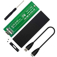 [해외직구]GODSHARK PCIe SSD Enclosure for 2012 MacBook Air USB 3.0 External Reader for A1465 A1466, One Color_One Size