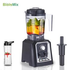 초고속 진공 블렌더 카페 업소용 대용량 스무디 믹서기 BioloMix 자동 프로그램 전문 주방 BPA 프리 2L 로우 프로파일 푸드 믹서 주스 아이스 크러셔, 영국 플러그, Standard N 600ml