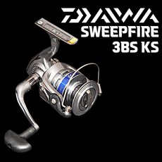 한국 다이와 정품 / 스윕파이어 3볼 스피닝릴 / SWEEPFIRE 3BS KS / 1회 무상AS 보증카드포함, 4000