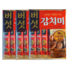 청정원 버섯감치미 120g x 3개, 1