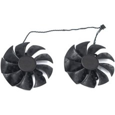 PLA09215S12H 87mm 그래픽카드 EVGA GTX 1660 Ti XC 울트라콰이어트쿨러팬 교체 울트라팬, SC Ultra fan, 1개