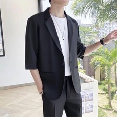 반팔블레이저