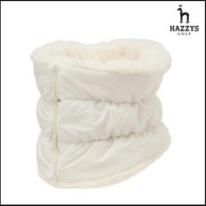 [현대백화점][헤지스골프] HWMU0F713-OW 여성 [REFINED CLASSIC] 핀스트라이프 패딩 넥워머, 없음