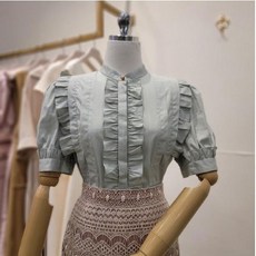 레니본블라우스