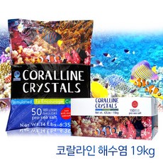 코랄라인 해수염 천연소금(19kg), 1개, 19kg