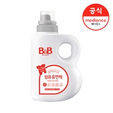 비앤비 NEW 섬유유연제 베르가못 본품, 1500ml, 4개