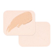 ksw85502 뷰티20 파운데이션 찰떡 퍼프 NBR 사각 2P, 1