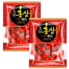 청우식품 고려 홍삼 제리 2, 2개, 350g