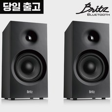 [당일 출고]브리츠 BR-R607BT 2채널 북쉘프 블루투스 스피커, 블랙