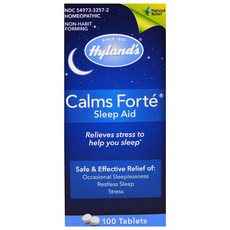 하이랜드 Hyland's Calms Forte Sleep Aid 100 Tablets