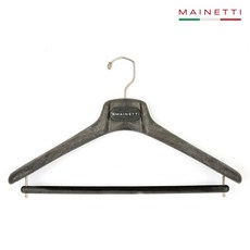메이네티 사토리얼 상하의 옷걸이 SAR43 1P (BLK), BLK, 2개