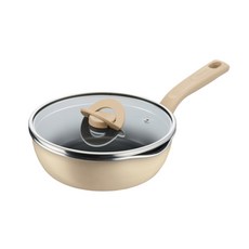 테팔 PTFE G6 원픽냄비팬22cm / 410 x 220 x 85mm / 양송이 베이지, 22cm, 0 베이지1개, 1개