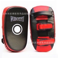까마느 경량 킥 미트 암 무에타이 킥복싱MMA 이종 격투기 타이패드, 레드(1pcs) 레드(1pcs)