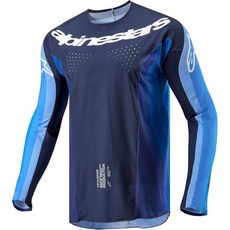 알파인스타즈 3766924-7054-S: 테크스타 프네우마 저지 다크 네이비/라이트 블루 스엠 Alpinestars