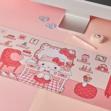 산리오 캐릭터즈 헬로키티 룸투어 장패드, 1개 1개