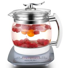 가정용 약탕기 홍삼 온도 조절 투명 가열 전기포트, 3L(3리터) 달인 냄비, 1개