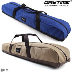 홈버프 국산 텐트 폴대 가방 케이스 다용도폴백90cm 캠핑 낚시 여행 보관 가방, 브라운, 1개