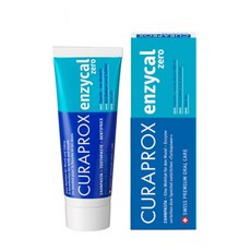 큐라덴 큐라프록스 엔자이칼 제로 Enzycal 75ml 무불소 저자극 영유아 치약