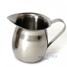벨크리머(스텐)8oz 홈카페용품 샷잔 바리스타도구 샷잔 스텐샷잔, goodplace1212 본상품선택, 1개